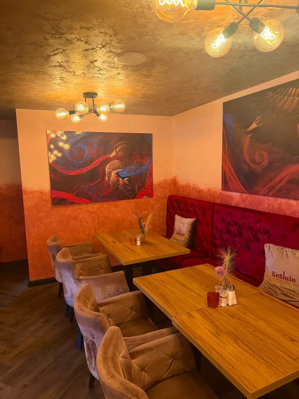 Gastraum im Restaurant Entlein