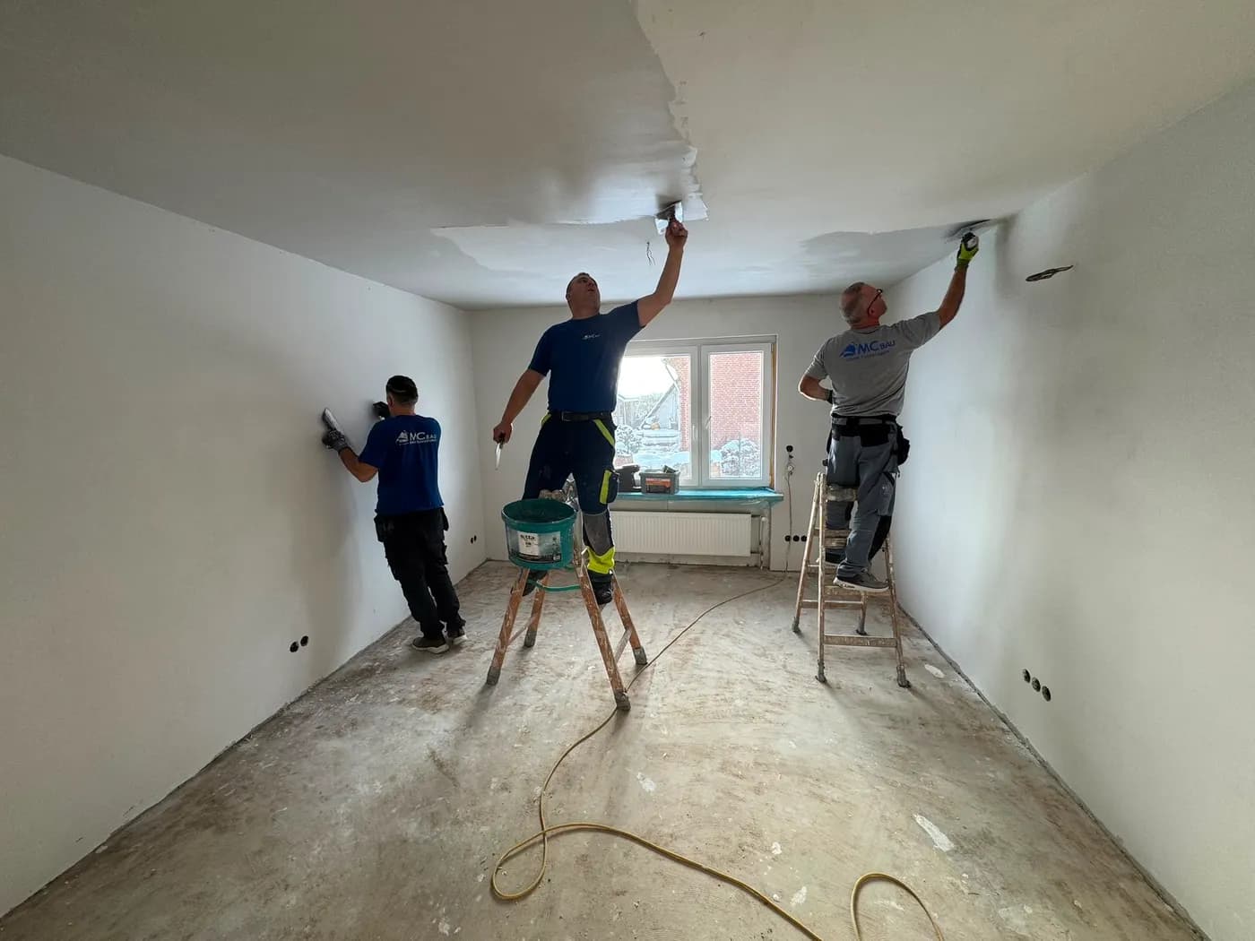 Innenausbau im Team